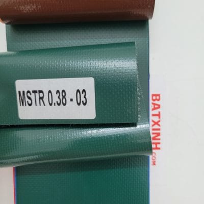 Bạt xếp màu xanh Crom