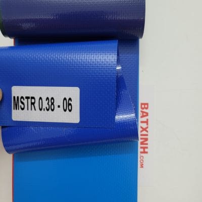 Bạt xếp màu xanh yamaha