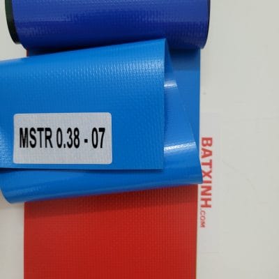 Bạt xếp màu xanh da trời