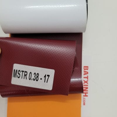Mẫu bạt kéo đỏ đô
