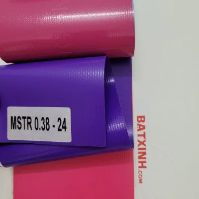 Mẫu bạt kéo màu tím