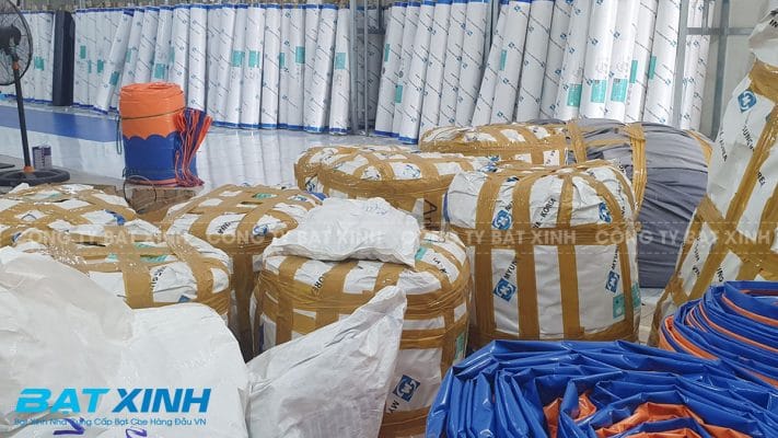 Góc xưởng bán thành phẩm hàng đã gia công