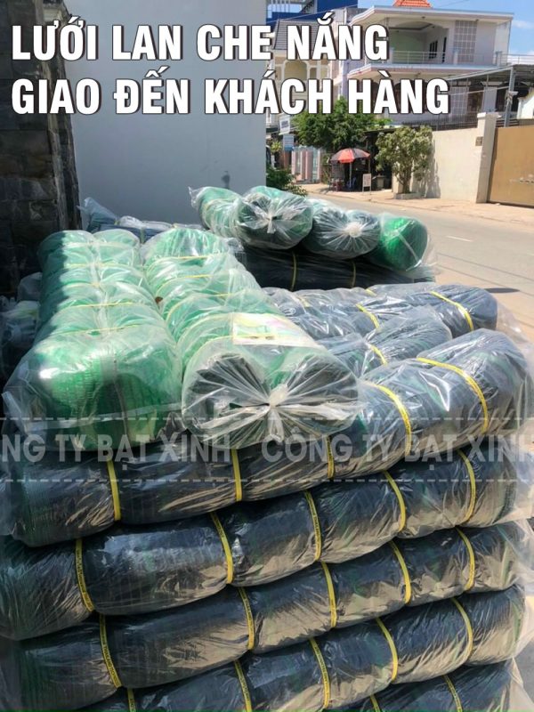Lưới lan của Công ty Bạt Xinh giao tới khách hàng