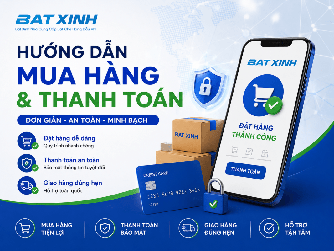Hướng dẫn Mua hàng thanh toán
