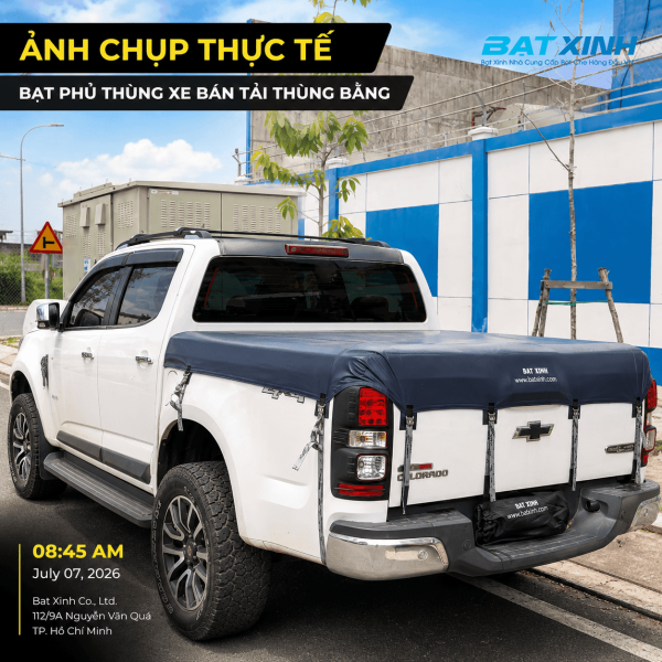 Bạt Che Thùng Xe Không Thanh Thể Thao | Bán Tải Thùng Zin - Ảnh 20