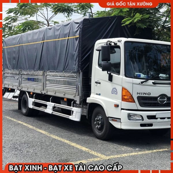 Bạt Hộp Xe Hino FC9JLTC Thùng Dài 6m8