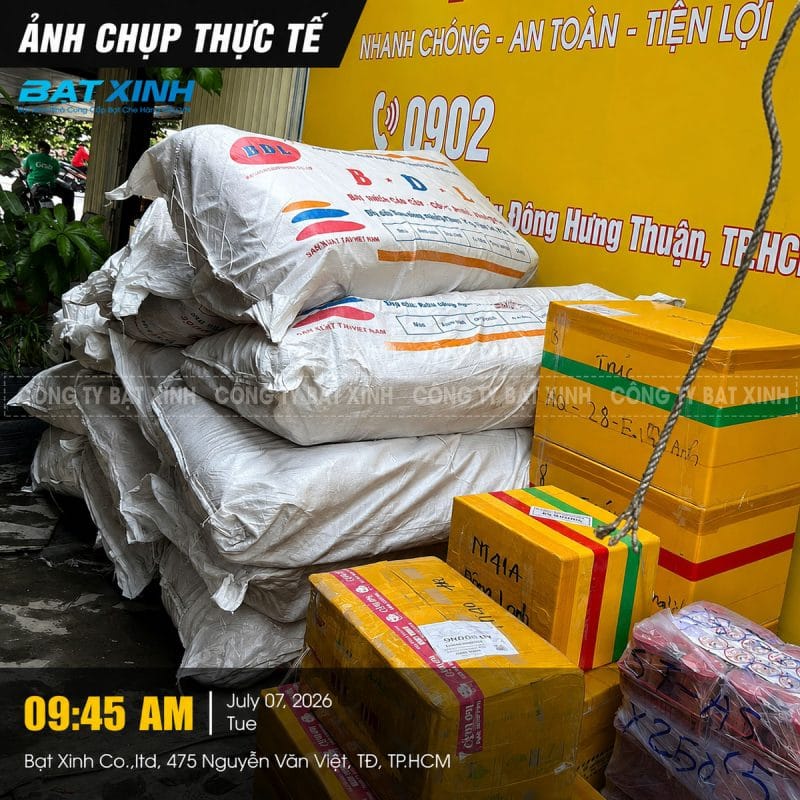Giao bạt xanh cam ra chành xe