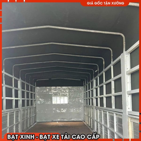 Bạt Hộp xe Thaco Foton Ollin700B, Xe 7 Tấn, Thùng Bạt Bửng Thấp/ Bạt Cao Cấp - Ảnh 4