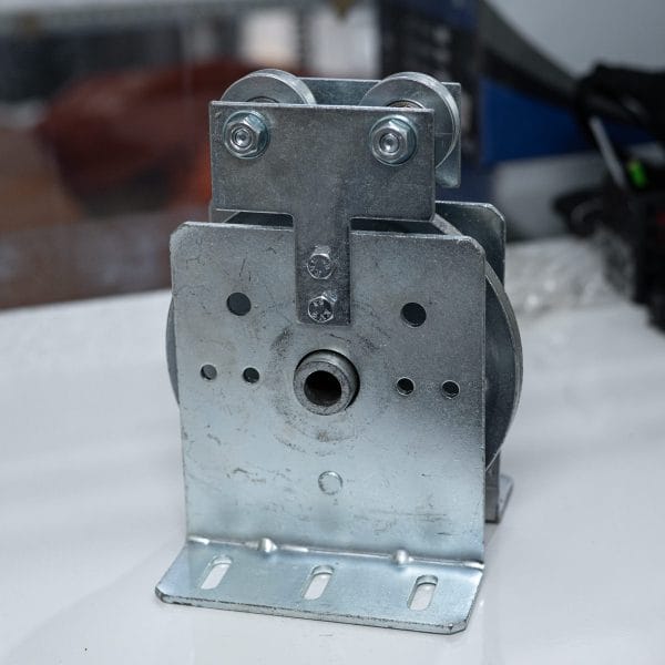 Cụm mặt bích cuốn dây bạt xếp cho motor