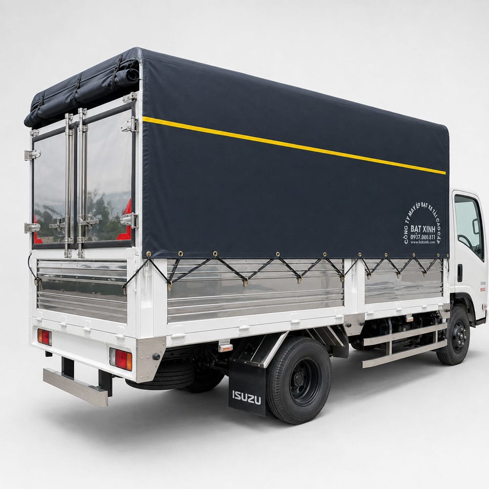 Bạt Phủ Thùng Isuzu QKR210 Bền Chắc, Chuẩn Form | Bạt Xinh