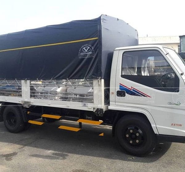 Bạt Phủ Thùng Xe Đô Thành IZ49, Xe 2.5 Tấn, Thùng 4m3, Bửng Thấp - Ảnh 6