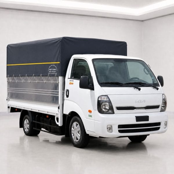 Bạt xe tải Kia K200 mẫu vách cao | May Đẹp | Shipcod Toàn Quốc
