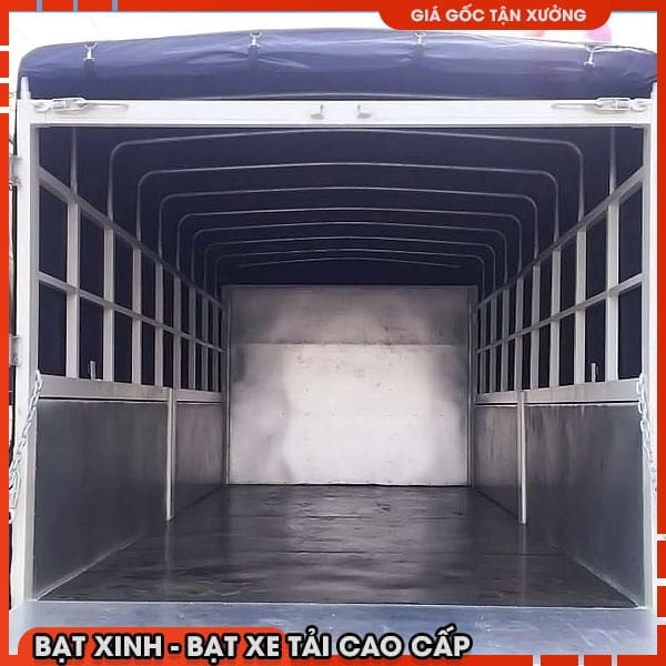 Bạt Hộp Phủ Thùng Xe Tải Isuzu NQR 550 Thùng 6m2 - Ảnh 3