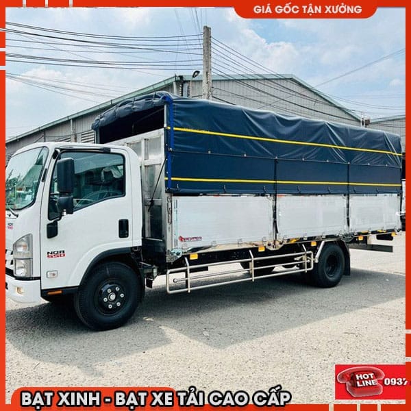 Bạt Xe Isuzu NQR550 03 Mảnh Lai