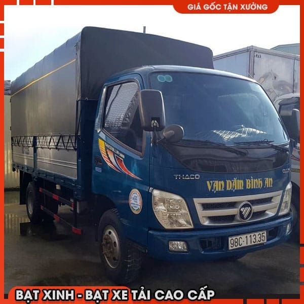 Bạt hộp xe Thaco Foton Ollin500 Thùng 5 Bửng