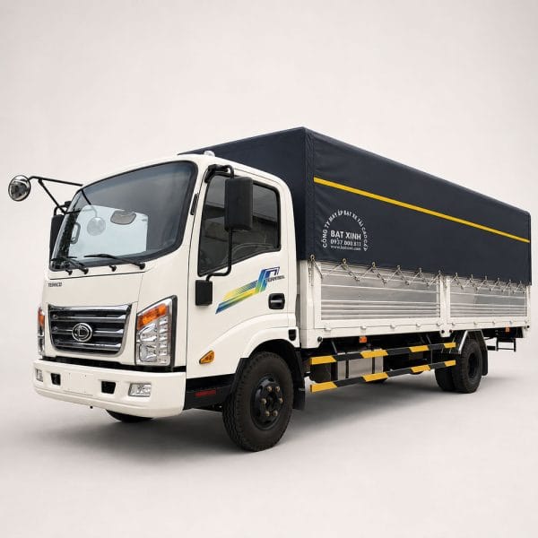 May bạt xe tải Tera 190SL thùng 6m2