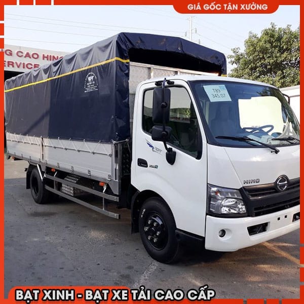 Bạt 3 Mảnh Xe Hino 5 Tấn XZU730L Thùng 5m65