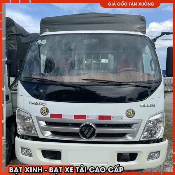 Bạt Hộp xe Thaco Foton Ollin700B, Xe 7 Tấn, Thùng Bạt Bửng Thấp/ Bạt Cao Cấp - Ảnh 2