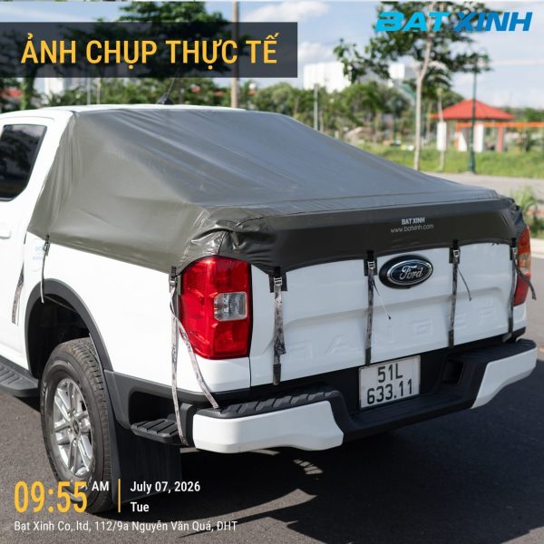 [GO26] Mẫu Bạt Vát Xéo Cao Cấp Cho Xe Có Thanh Thể Thao - Ảnh 7