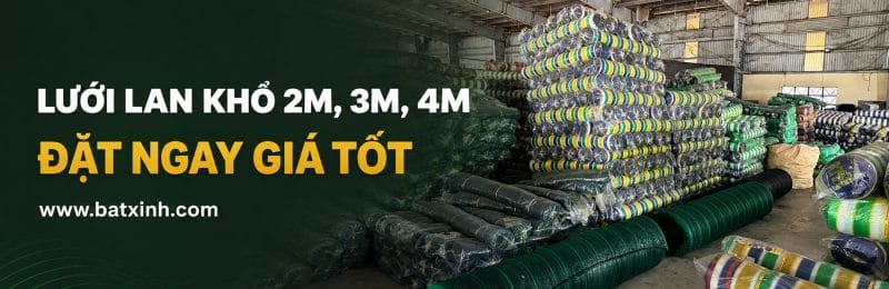 Cung cấp lưới lan che nắng khổ 2m, 3m, 4m, 5m, 6m