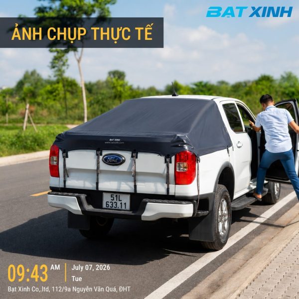 [GO26] Mẫu Bạt Vát Xéo Cao Cấp Cho Xe Có Thanh Thể Thao - Ảnh 9