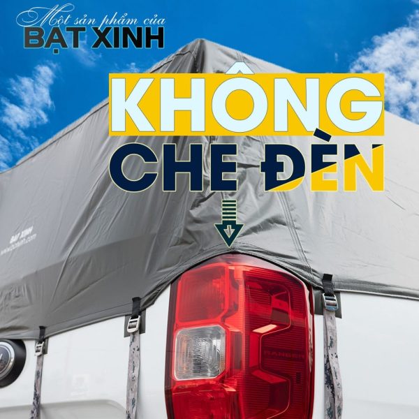 [Mẫu Cao] Bạt Che Thùng Bán Tải Thùng Cao – Phiên Bản Signature 2026 - Ảnh 6