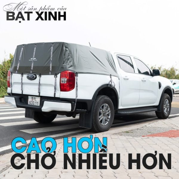 [Mẫu Cao] Bạt Che Thùng Bán Tải Thùng Cao – Phiên Bản Signature 2026 - Ảnh 5