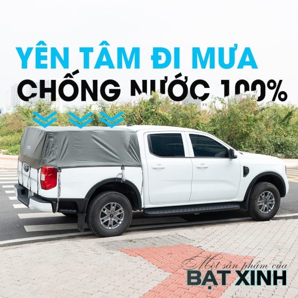 [Mẫu Cao] Bạt Che Thùng Bán Tải Thùng Cao – Phiên Bản Signature 2026 - Ảnh 4