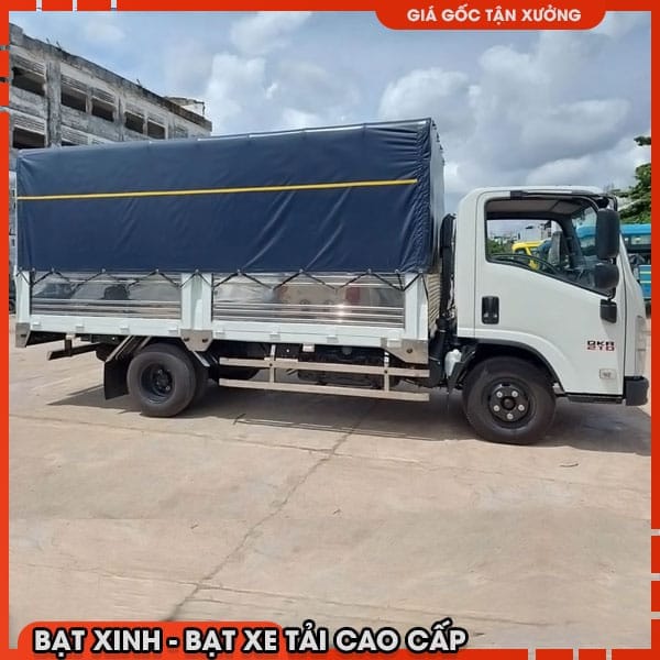 Bạt Phủ Thùng Xe Tải Isuzu QKR210 (QKR77HE4) Thùng 4m4