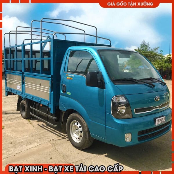 Bạt xe KIA K200 Thùng Bạt Bửng Thấp/ Bạt Cao Cấp