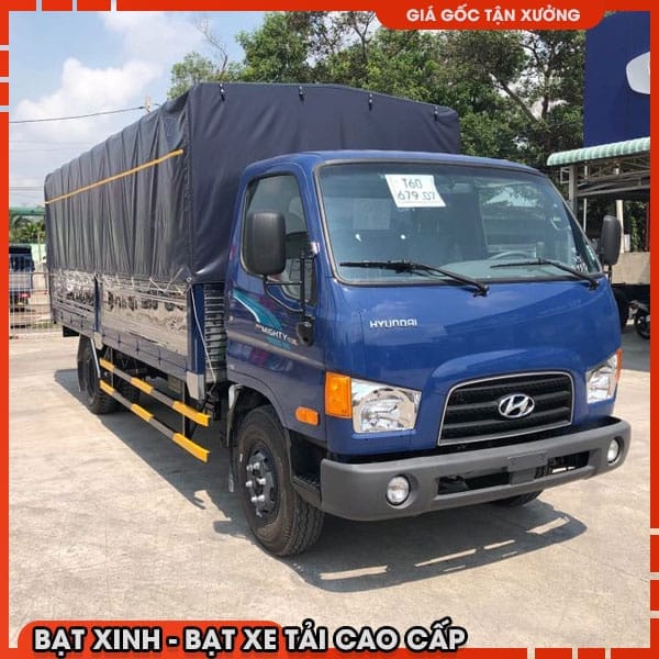 Bạt Phủ Thùng Xe Hyundai 110SL Bửng Thấp Thùng 5m85