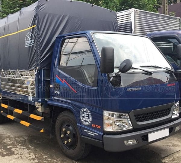 Bạt Phủ Thùng Xe Đô Thành IZ49, Xe 2.5 Tấn, Thùng 4m3, Bửng Thấp - Ảnh 5