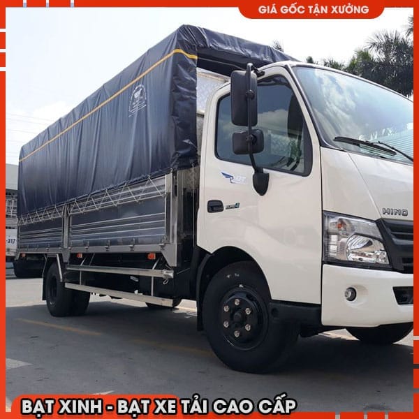 Bạt 3 Mảnh Xe Hino 300 XZU720L Thùng 5m3