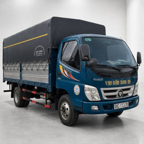 Bạt hộp xe Thaco Foton Ollin500 Thùng 5 Bửng