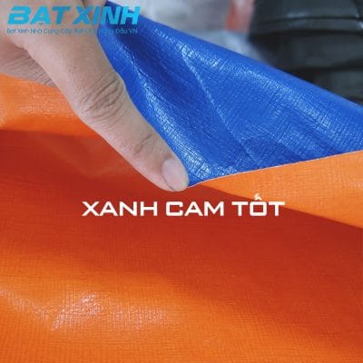 Bạt xanh cam HQ loại tốt