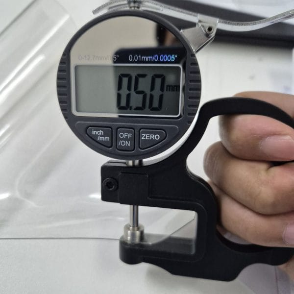 Bạt nhựa PVC trong suốt 0.5mm, 5dem