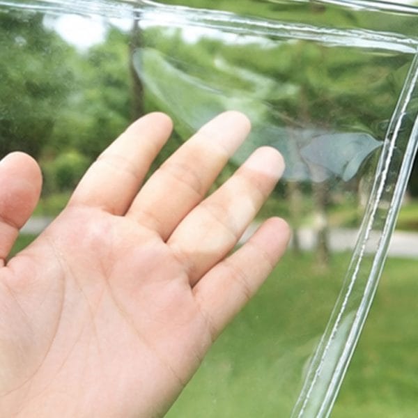 Bạt trong suốt che mưa lấy sáng