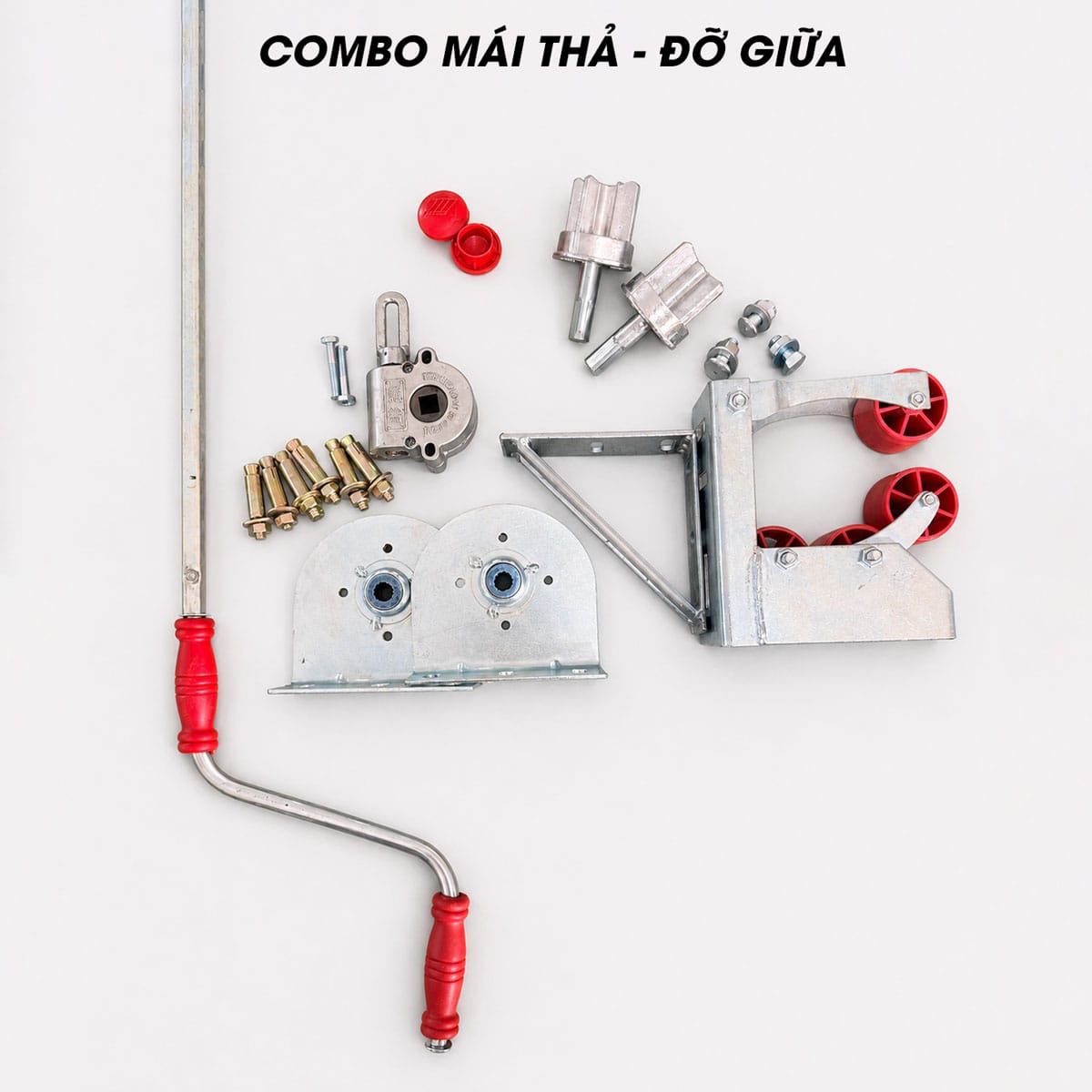 Combo linh kiện màn thả có đỡ giữa