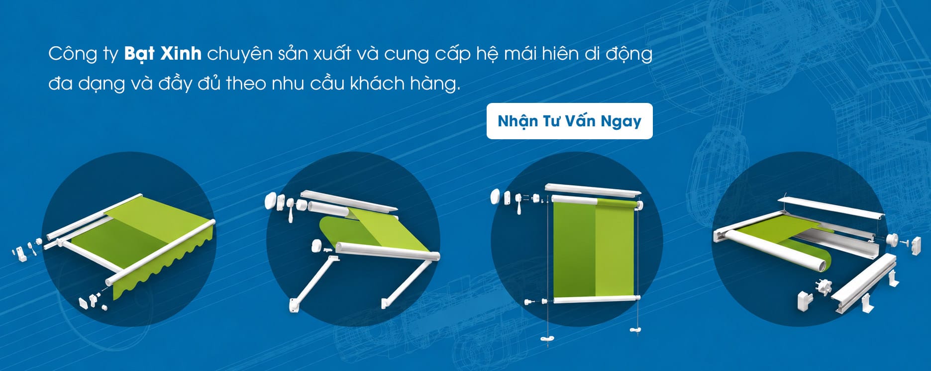 Banner mái hiên
