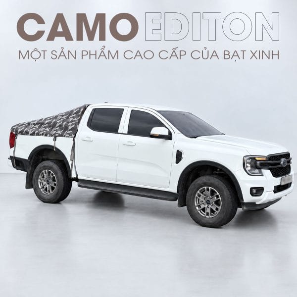 Camo Edition mẫu bạt phủ thùng bán tải cao cấp của Bạt Xinh