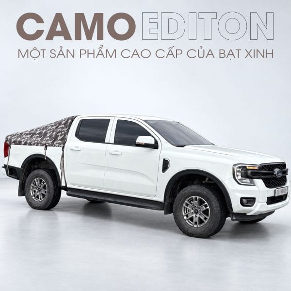 Camo Edition mẫu bạt phủ thùng bán tải cao cấp của Bạt Xinh