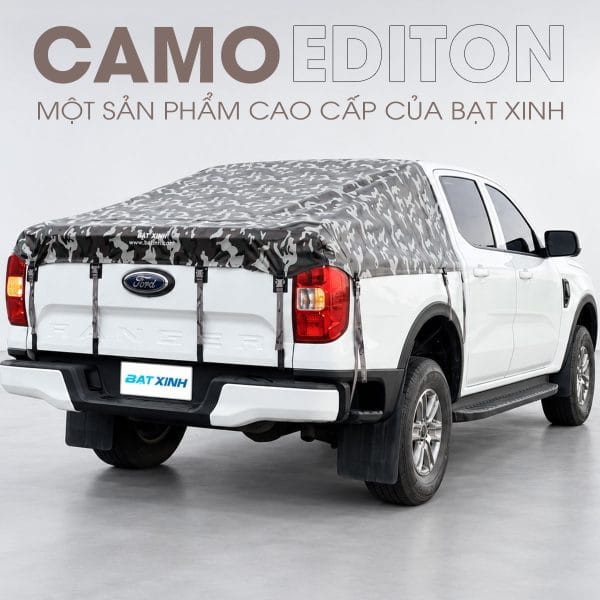 Camo Edition mẫu bạt phủ thùng bán tải cao cấp của Bạt Xinh