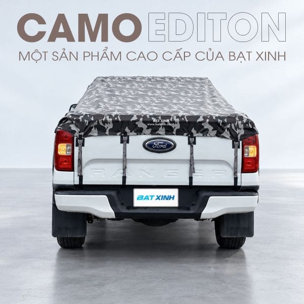 Camo Edition mẫu bạt phủ thùng bán tải cao cấp