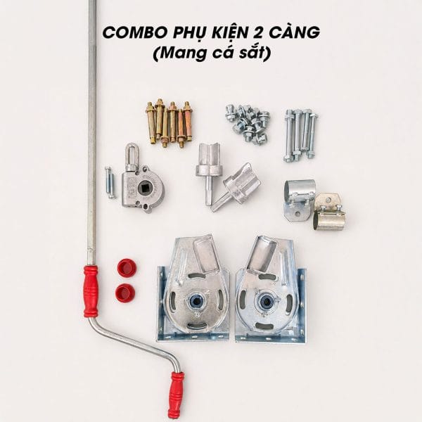 Combo linh kiện 2 càng mang cá sắt