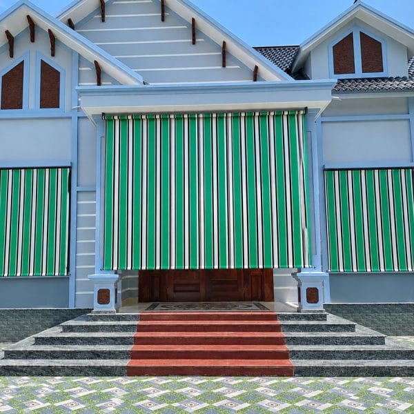Màn thả che nắng cho nhà biệt thự