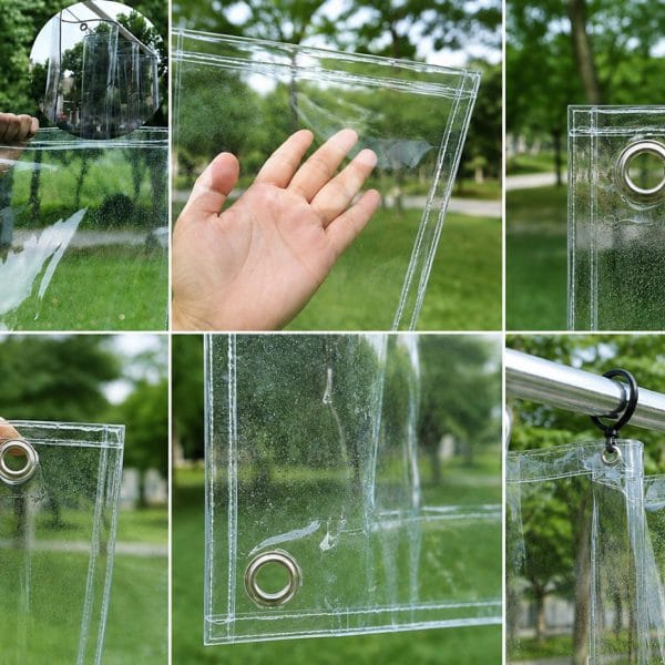tấm Bạt trong suốt che mưa lấy sáng